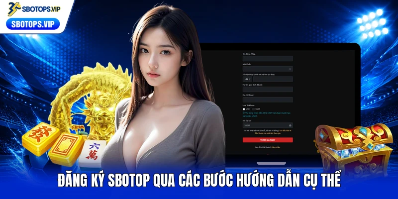 Đăng ký SBOTOP qua các bước hướng dẫn cụ thể