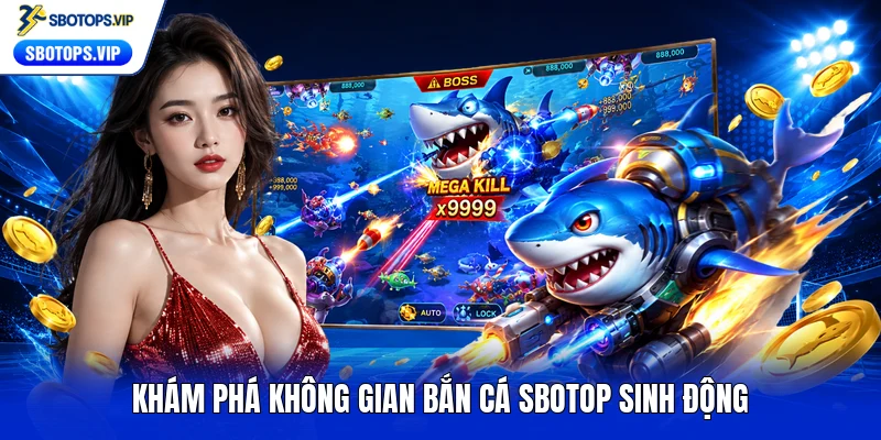 Khám phá không gian bắn cá SBOTOP sinh động
