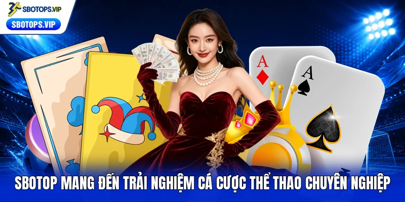SBOTOP mang đến trải nghiệm cá cược thể thao chuyên nghiệp